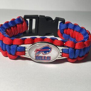Buffalo Bills NFL Paracord Bracelet NEW